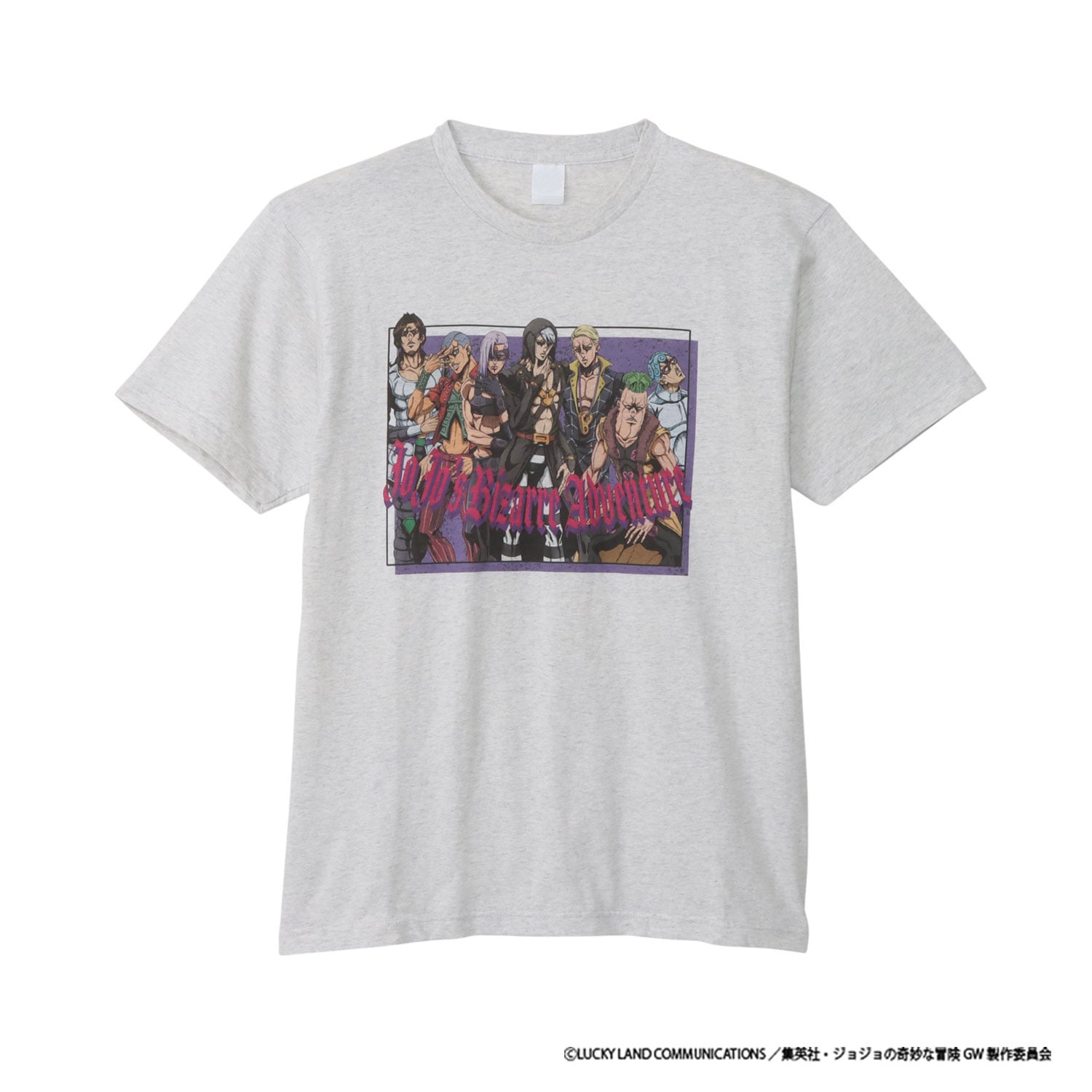 [公式] メーカー直営 アニメ『ジョジョの奇妙な冒険 黄金の風』 Tシャツ 暗殺者チーム