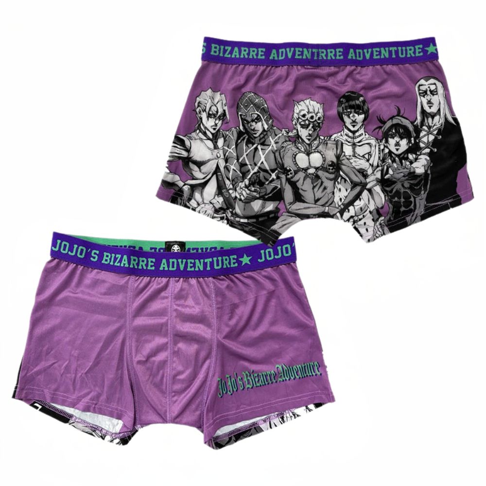 [公式] メーカー直営 ジョジョの奇妙な冒険 黄金の風 転写ボクサーパンツ ブチャラティチーム