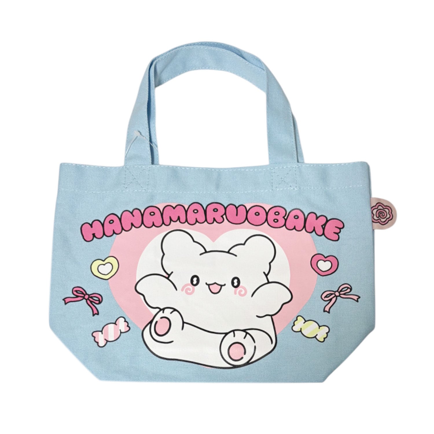 [公式] メーカー直営 サンリオキャラクターズ カラーマチ付きバッグ はなまるおばけ アイテム