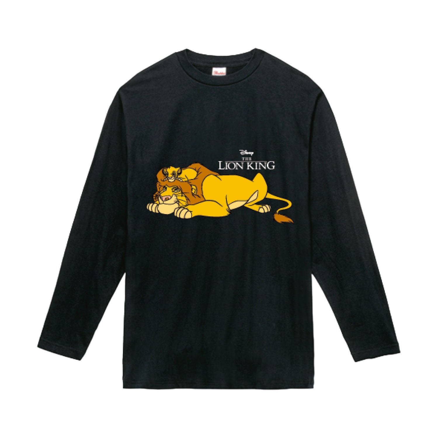 [公式] メーカー直営 ディズニー ロングTシャツ ライオン・キング 添い寝