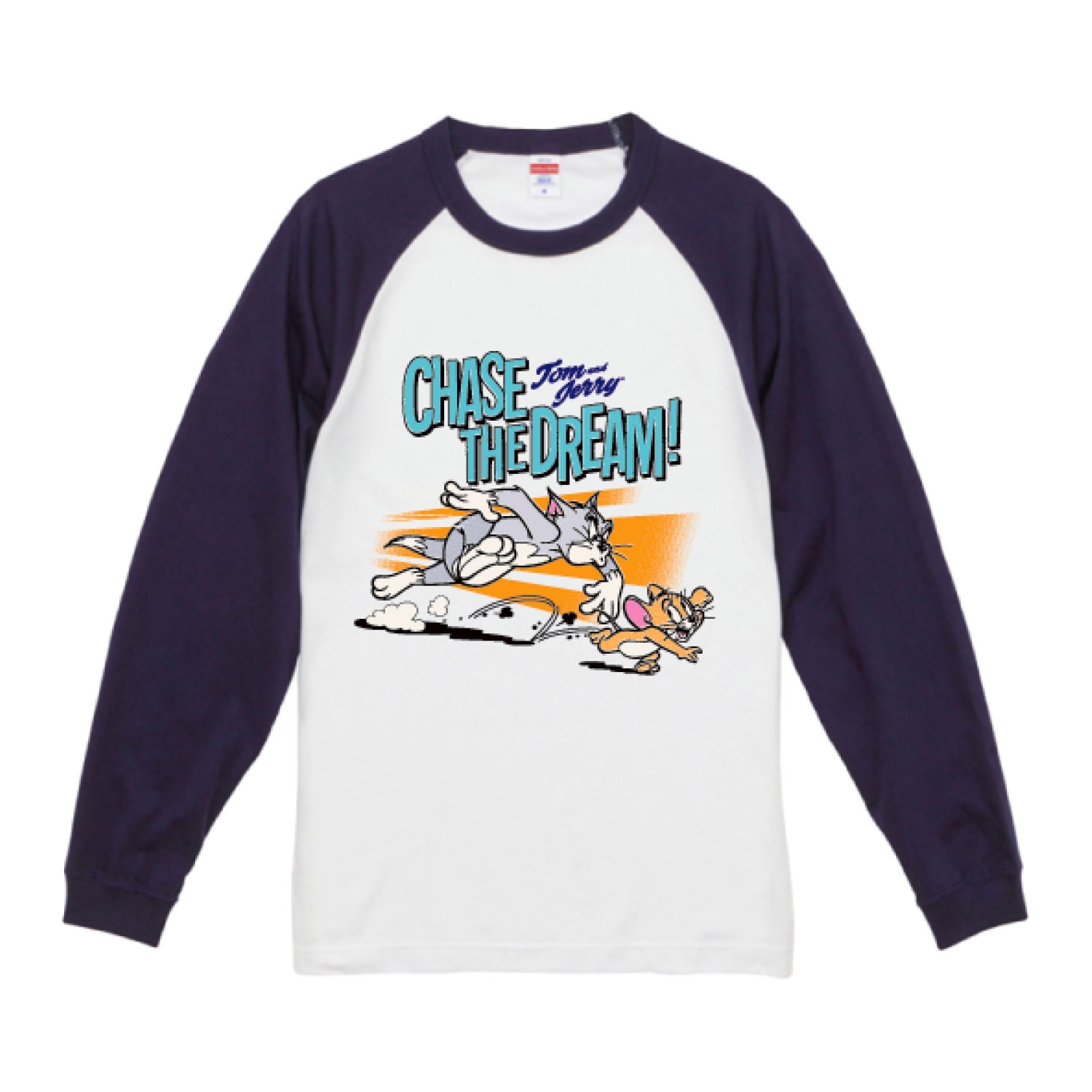 [公式] メーカー直営 トムとジェリー ロングTシャツ 追いかけっこ