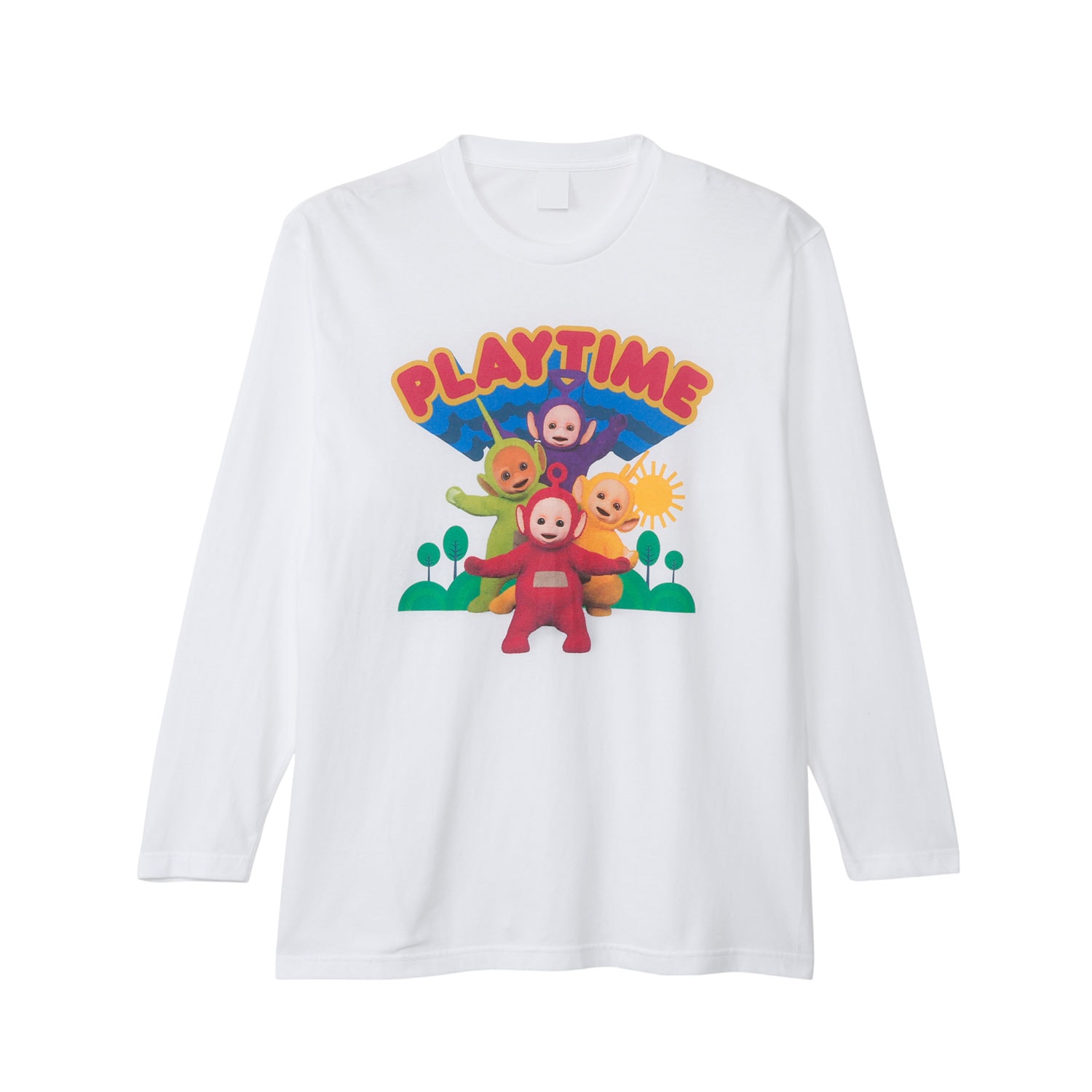 [公式] メーカー直営 テレタビーズ ロングTシャツ プレイタイム