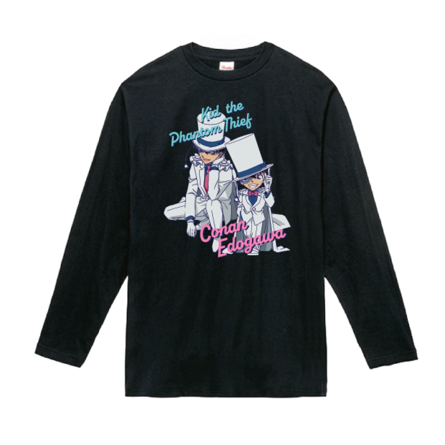 [公式] メーカー直営 名探偵コナン ロングTシャツ コナン＆キッド