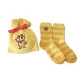 [公式] メーカー直営 クレヨンしんちゃん もこもこ靴下 in 巾着 ねこ|クレヨンしんちゃん|キャラクター&#9655;