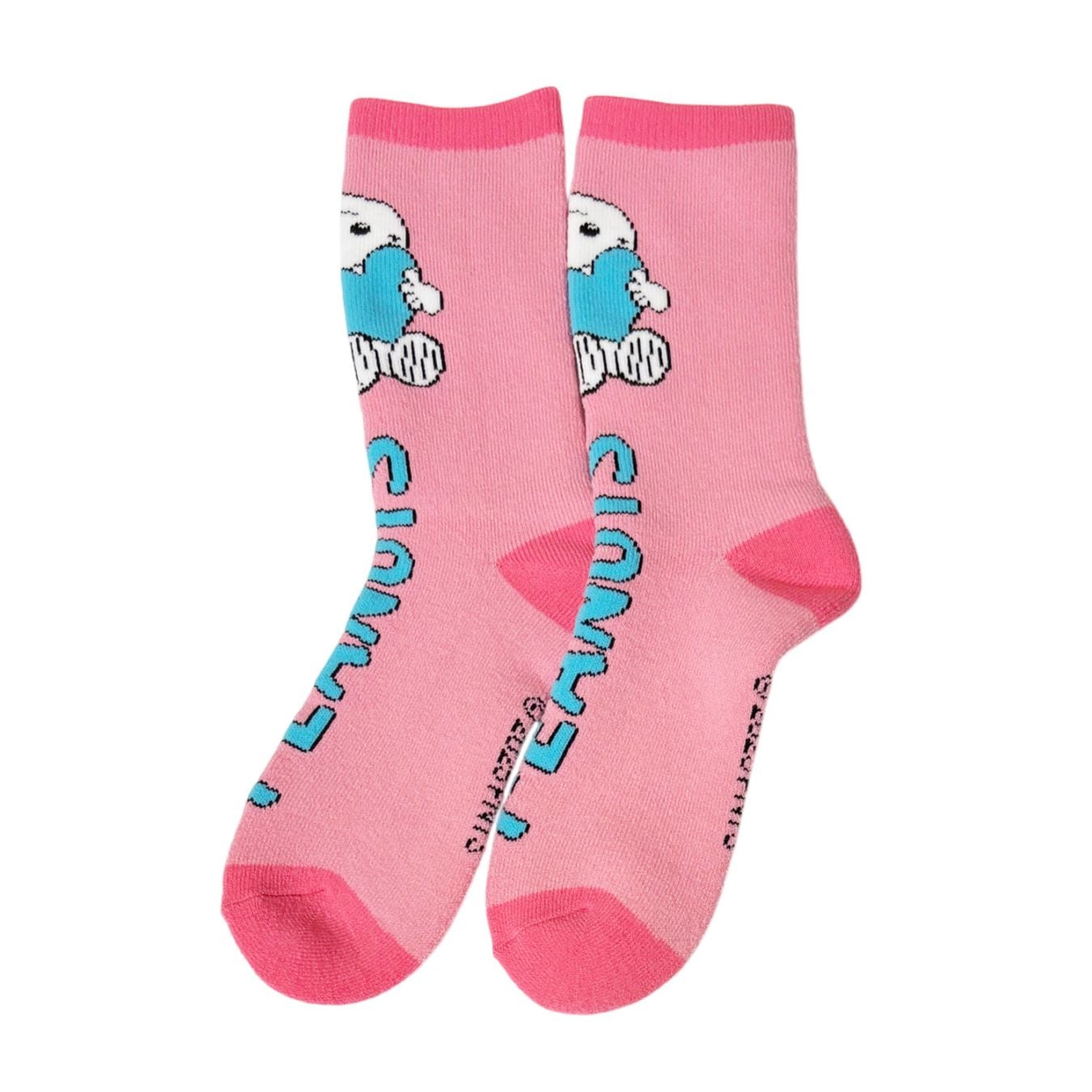 [公式] メーカー直営 PEANUTS スヌーピー ぽっかぽかルームソックス ハート ピンク