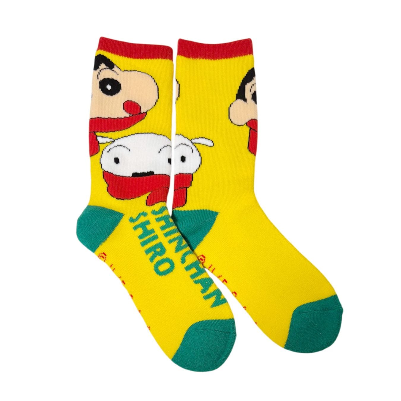 [公式] メーカー直営 クレヨンしんちゃん ぽっかぽかルームソックス しんのすけとシロ