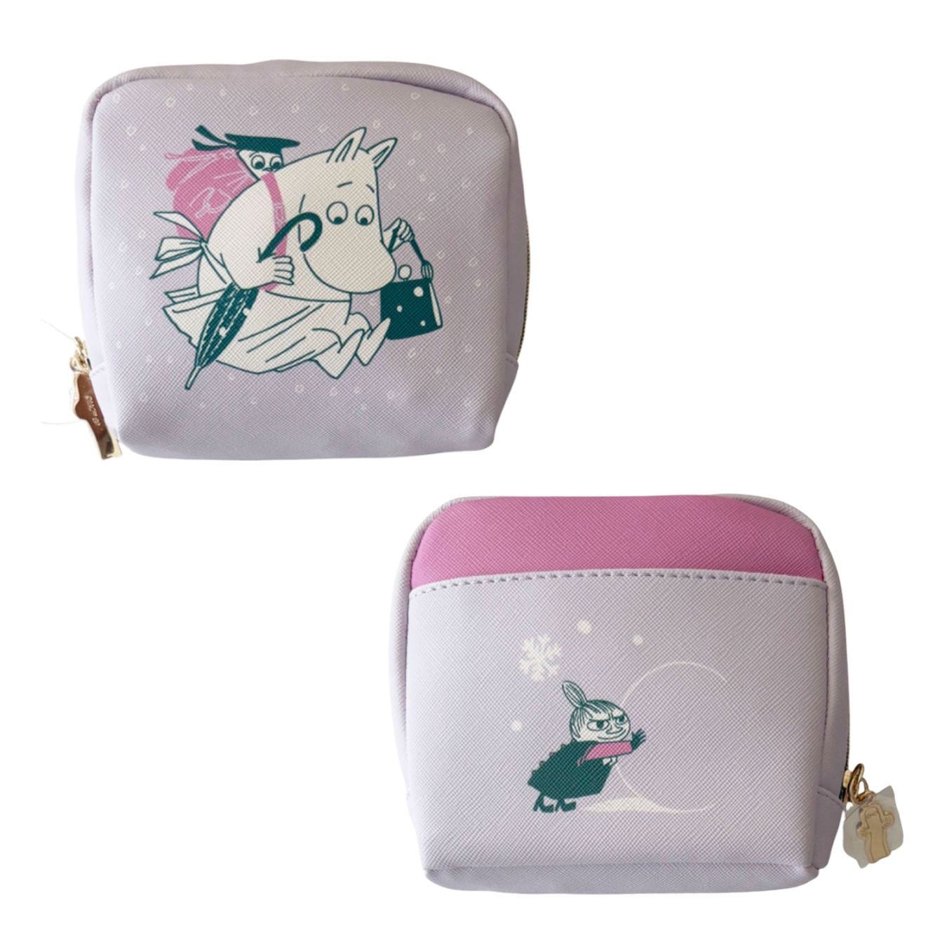 [公式] メーカー直営 ムーミン スクエアポーチ 雪