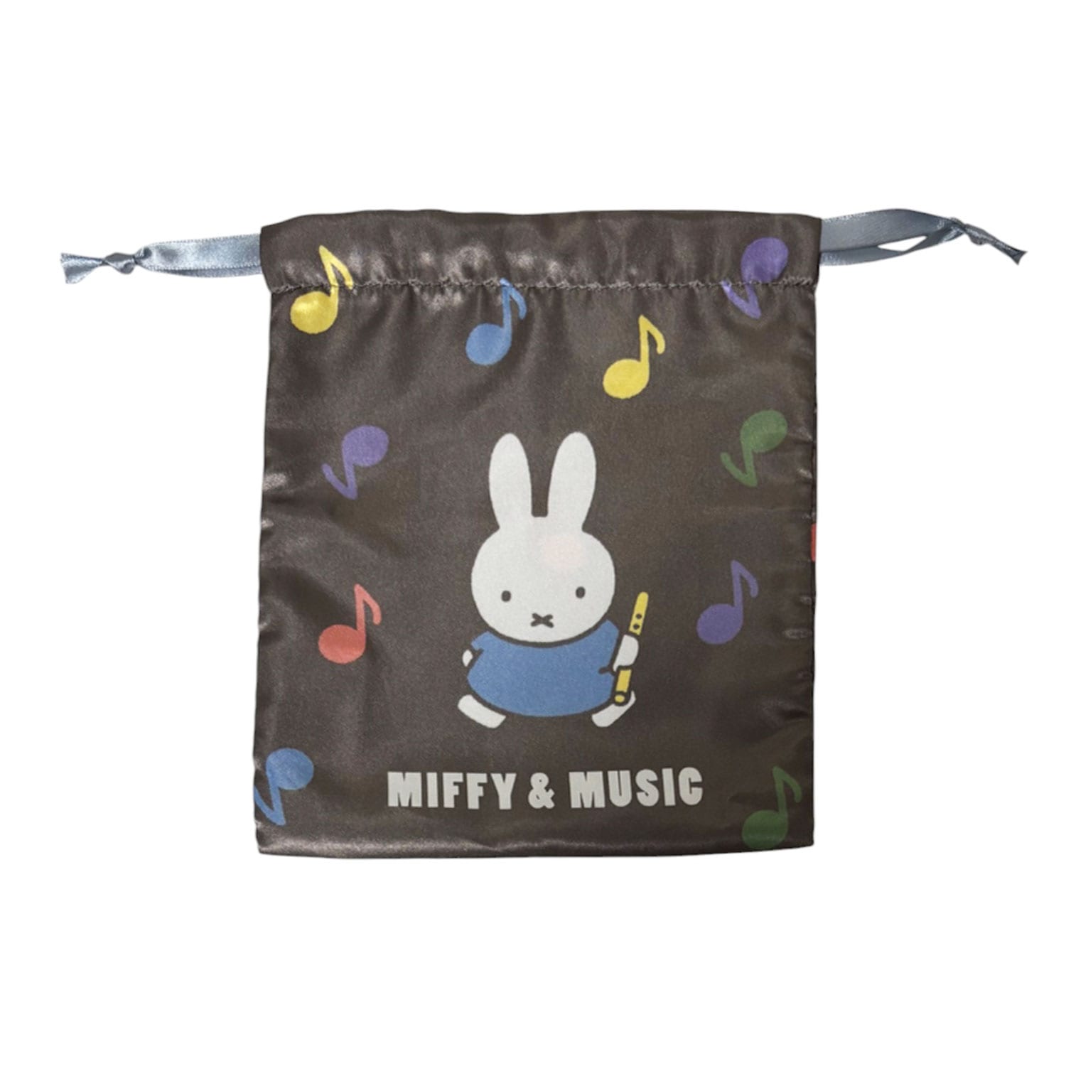 [公式] メーカー直営 ディック・ブルーナ リボン巾着 ミッフィー＆ミュージック BK
