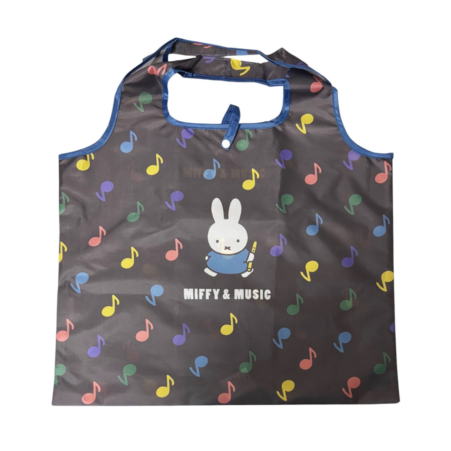 [公式] メーカー直営 ディック・ブルーナ くるくるショッピングバッグ ミッフィ―＆ミュージック BK