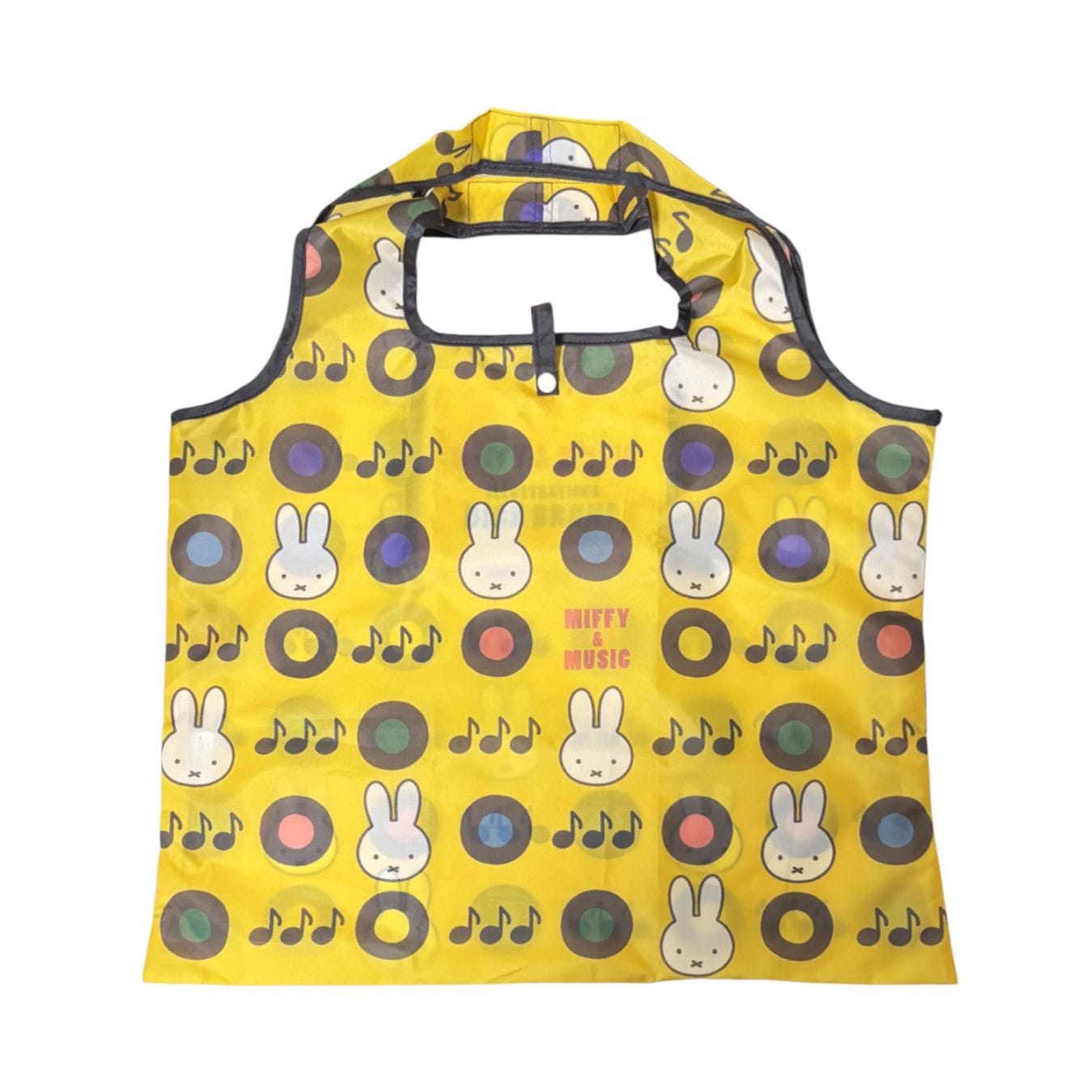 [公式] メーカー直営 ディック・ブルーナ くるくるショッピングバッグ ミッフィ―＆ミュージック YE