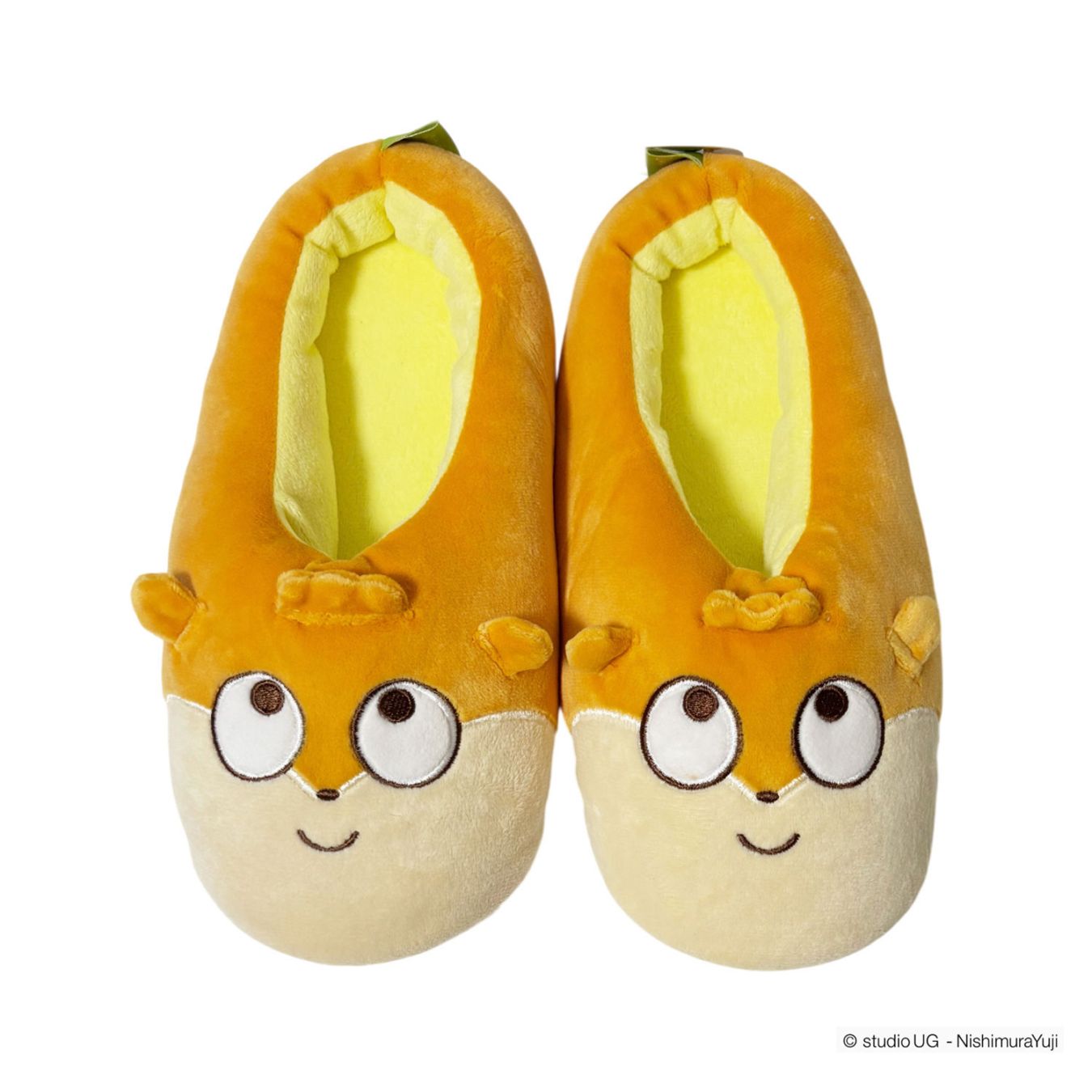 [公式] スタジオUG（にしむらゆうじ）ルームシューズ こねずみ フェイス OR