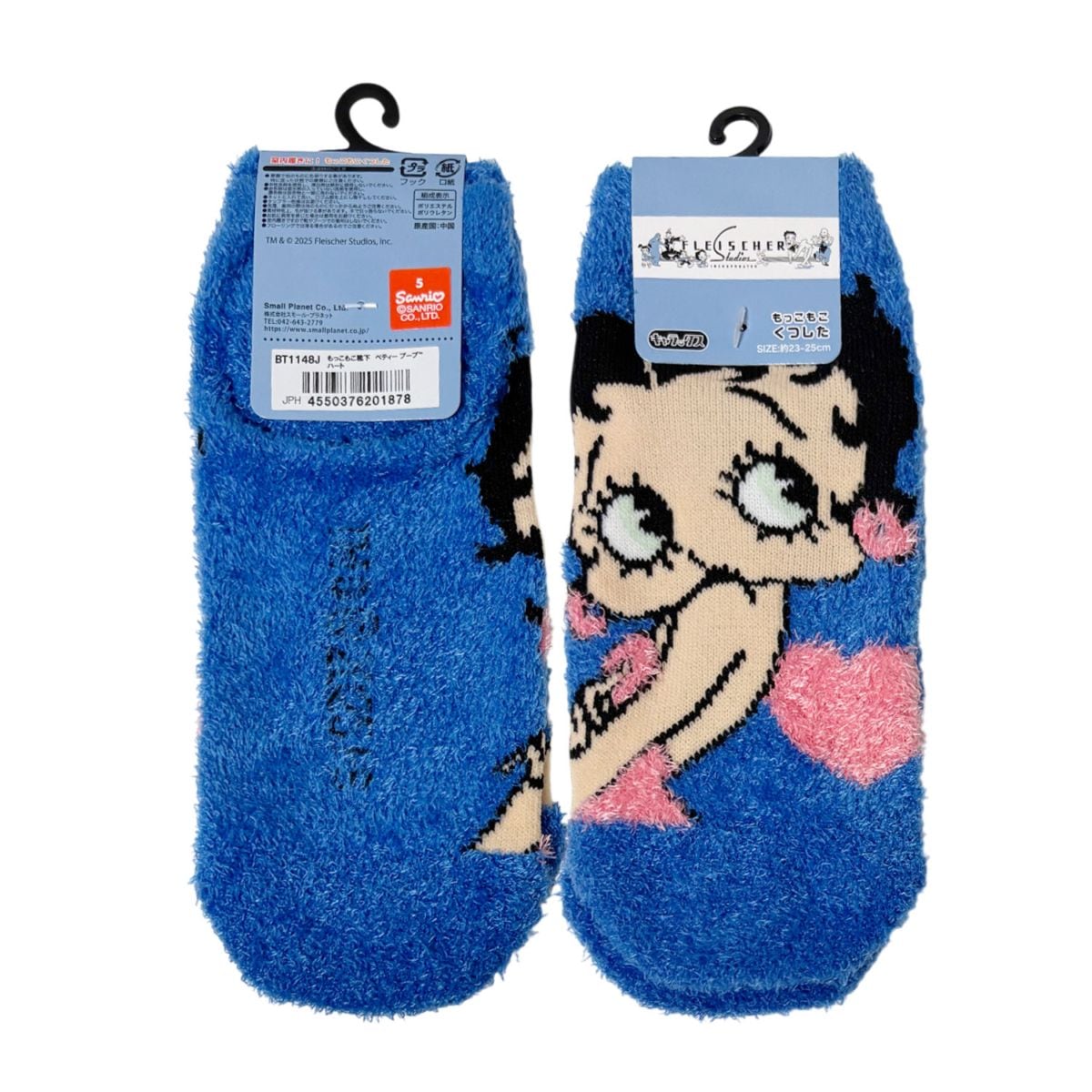 [公式] メーカー直営 ベティ・ブープ もっこもこくつした ハート