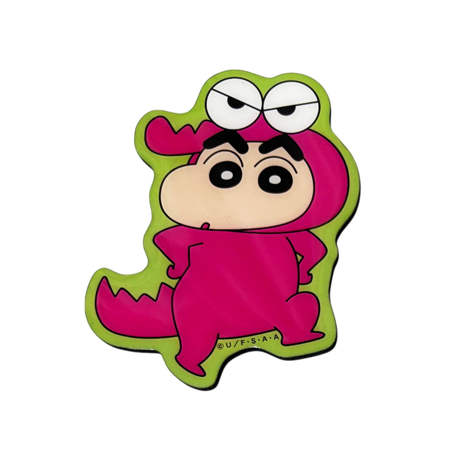 [公式] メーカー直営 クレヨンしんちゃん キャラクタービッグマグネット しんのすけ ワニ山さん