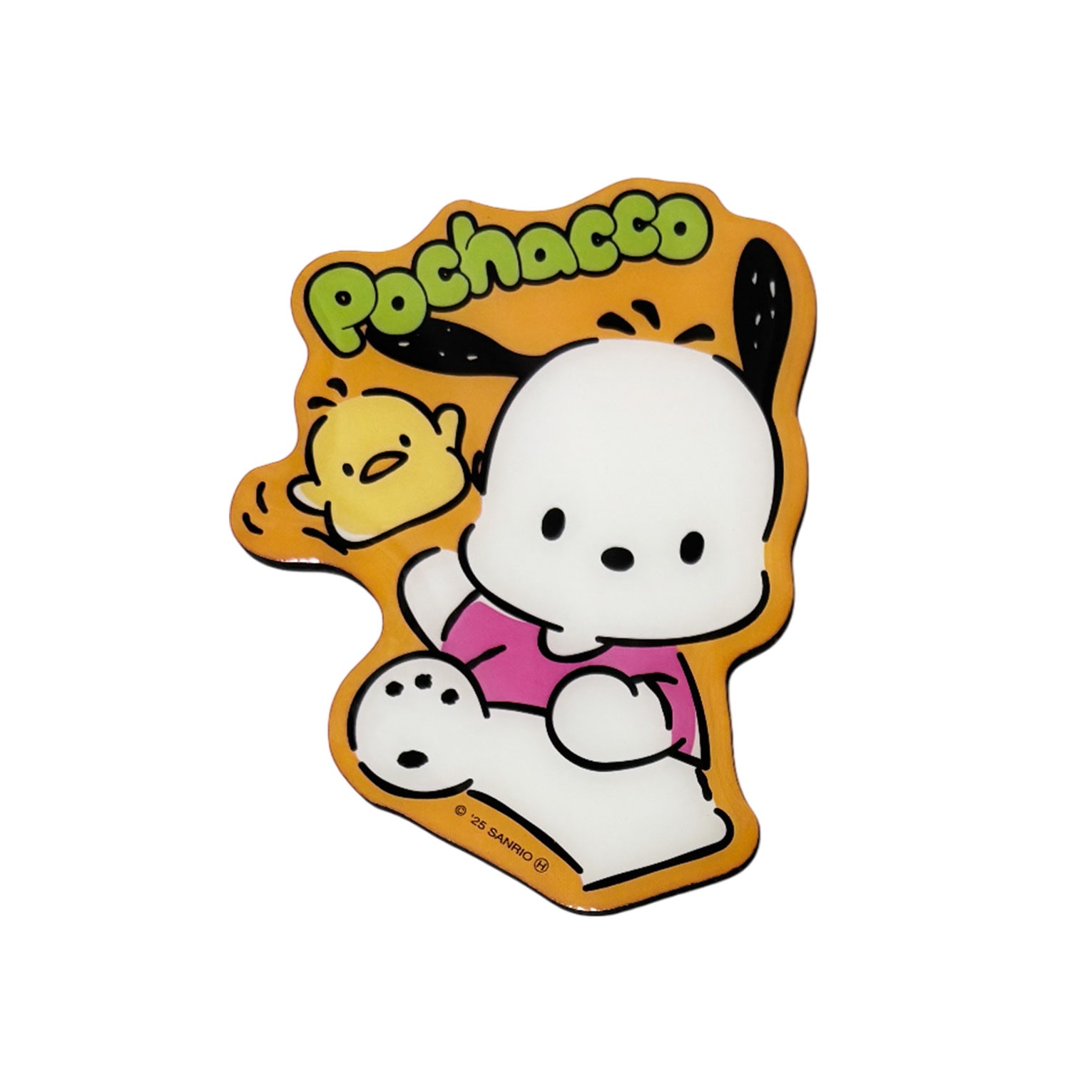 [公式] メーカー直営 サンリオキャラクターズ キャラクタービッグマグネット ポチャッコ うきうき