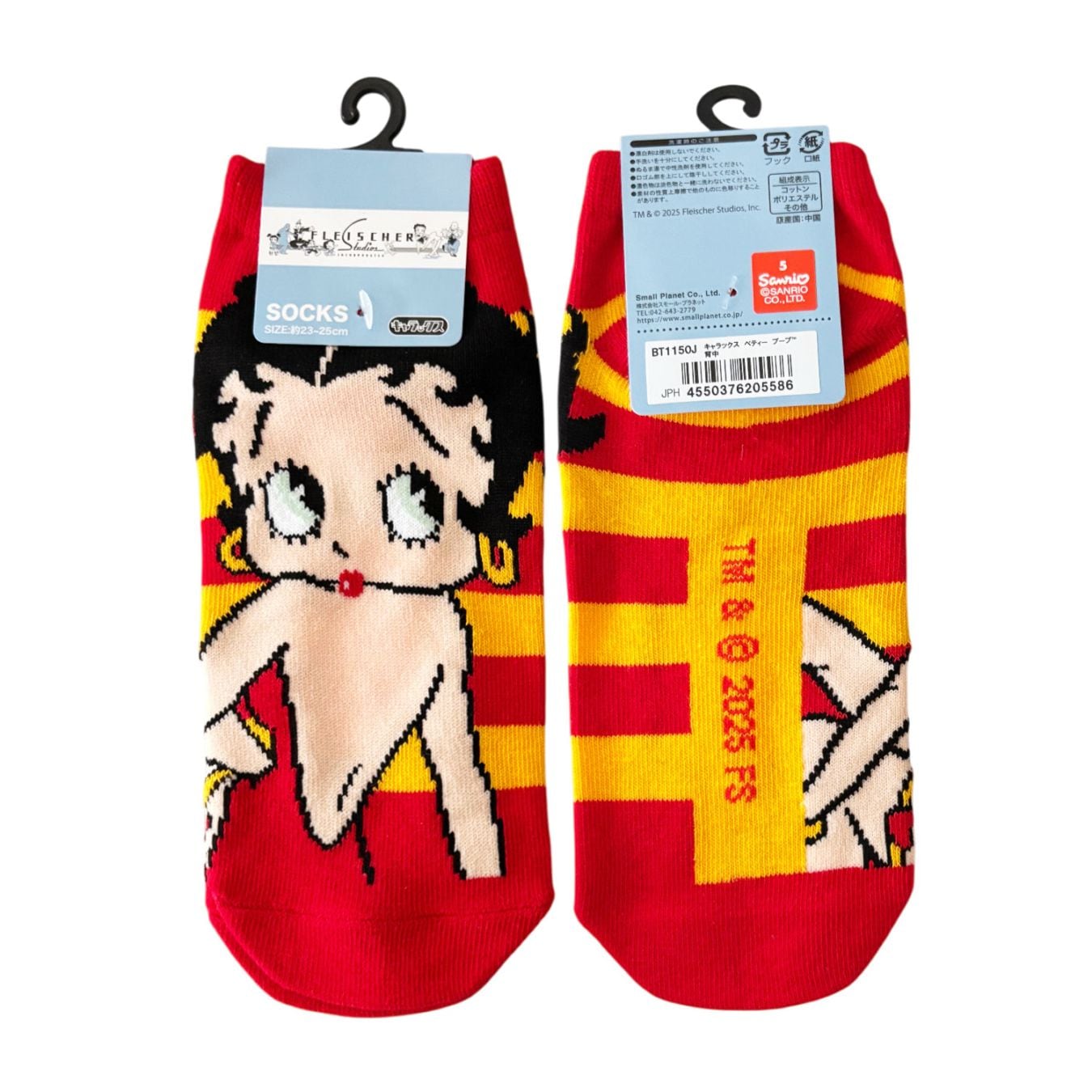 [公式] メーカー直営 ベティ・ブープ キャラックス（靴下）背中