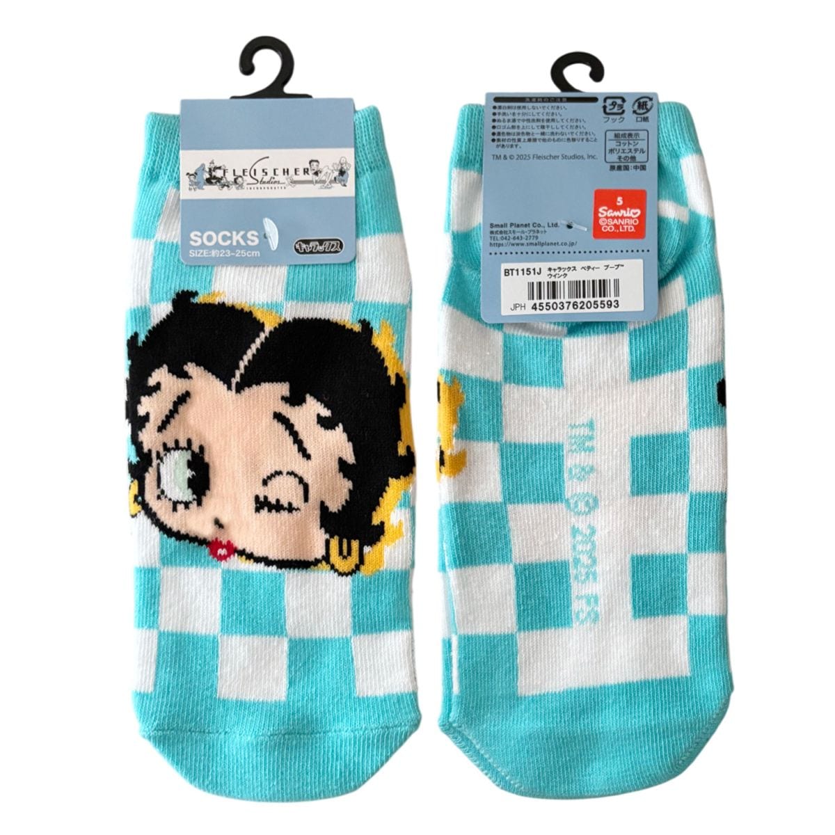 [公式] メーカー直営 ベティ・ブープ キャラックス（靴下）ウインク
