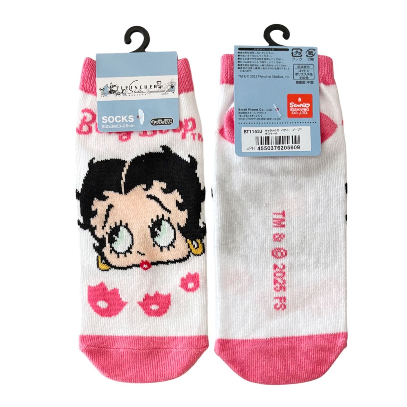 [公式] メーカー直営 ベティ・ブープ キャラックス（靴下）キスマーク