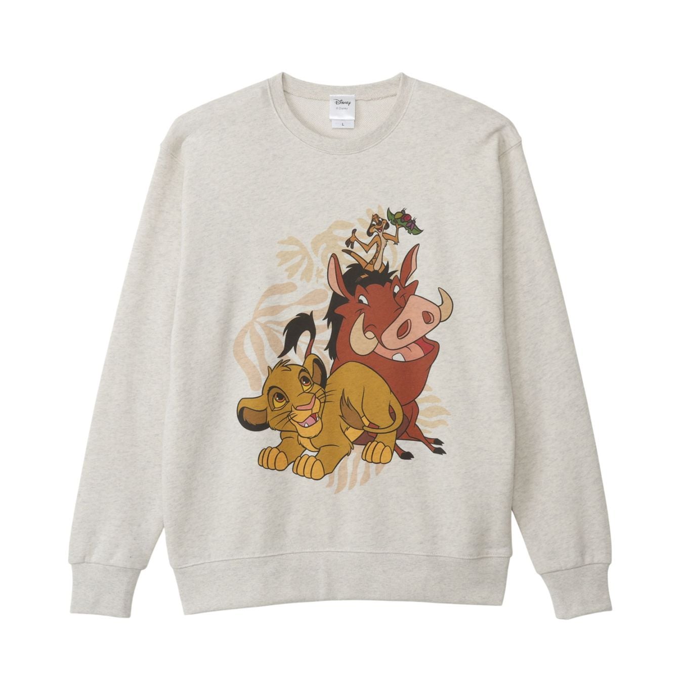 [公式] メーカー直営 ディズニー スウェット ライキン・キング 仲間 L