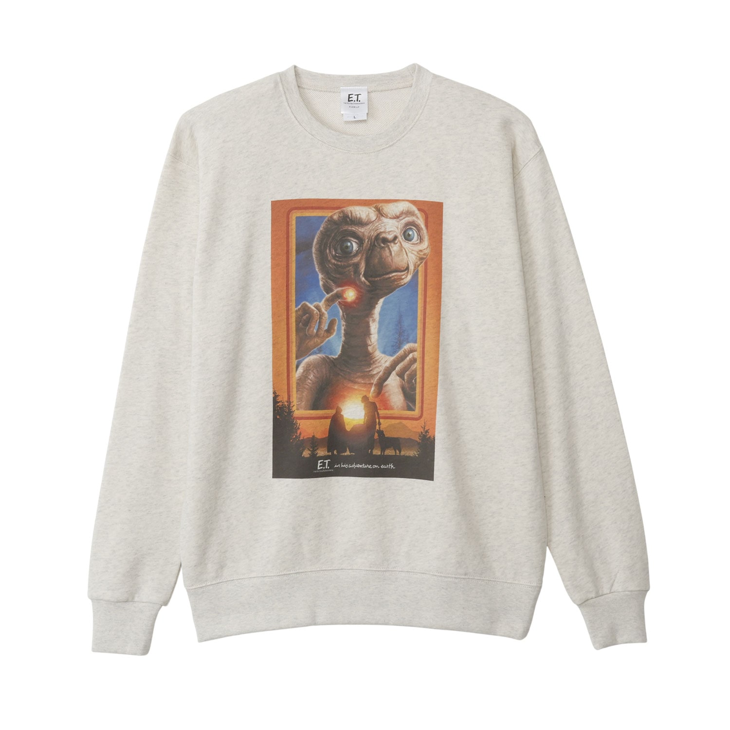 [公式] メーカー直営 E.T. スウェット グラフィック L