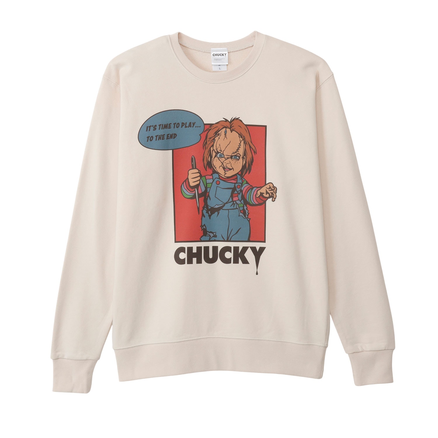 [公式] メーカー直営 チャイルド・プレイ スウェット コミック L