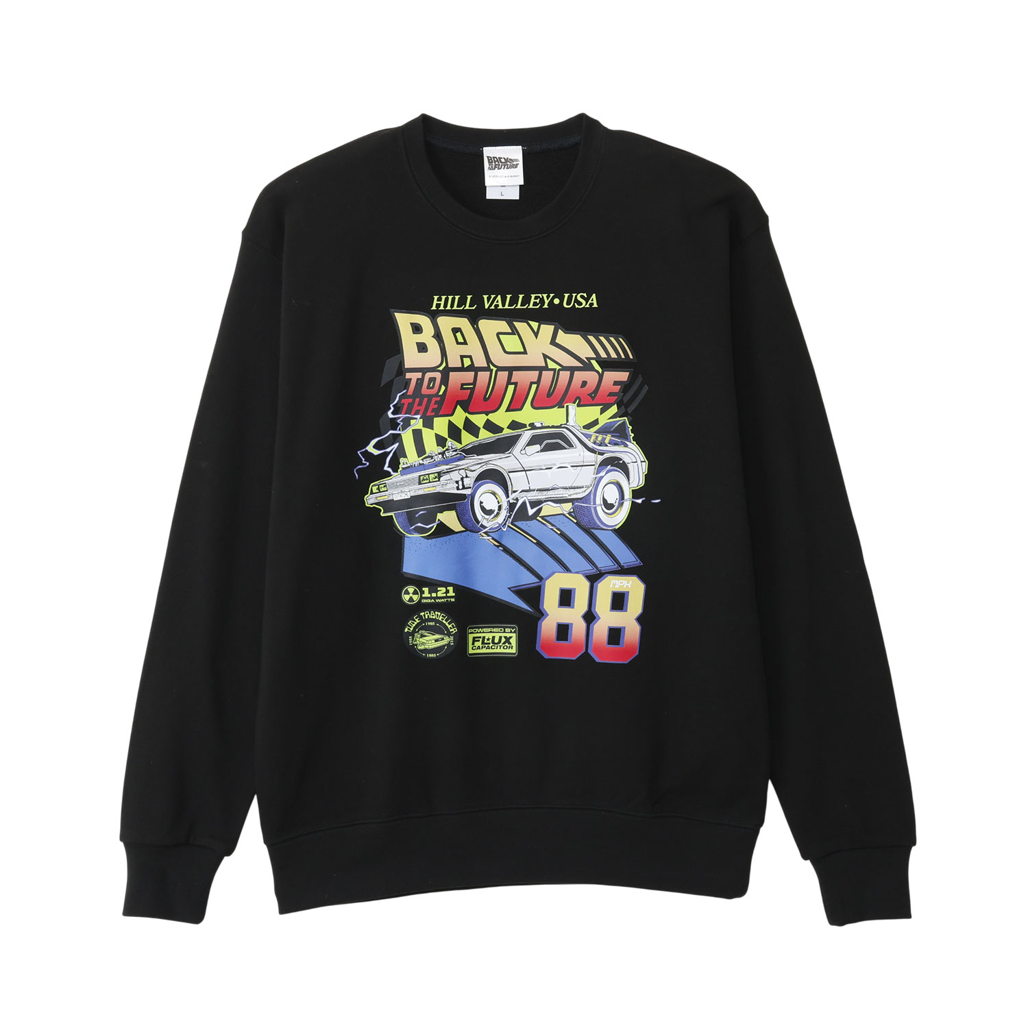 [公式] メーカー直営 バック・トゥ・ザ・フューチャー スウェット 88 L