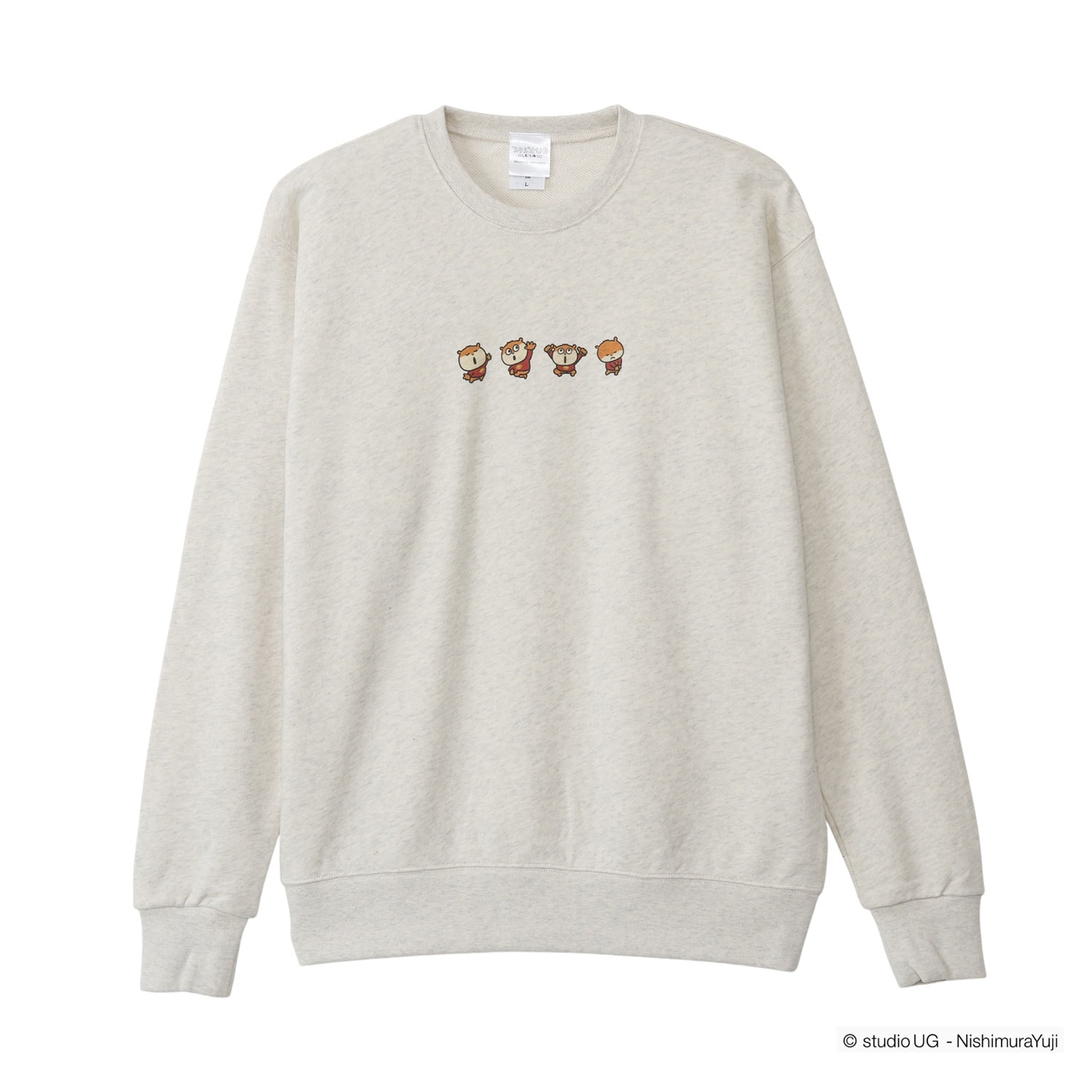 [公式] スタジオUG（にしむらゆうじ）スウェット こねずみ ライン L