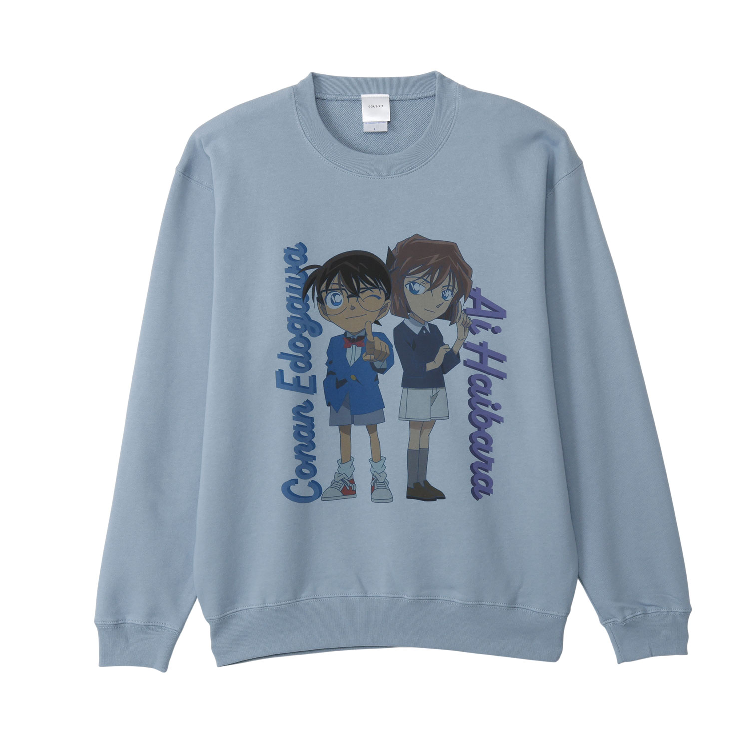 [公式] メーカー直営 名探偵コナン スウェット コナン＆灰原 L