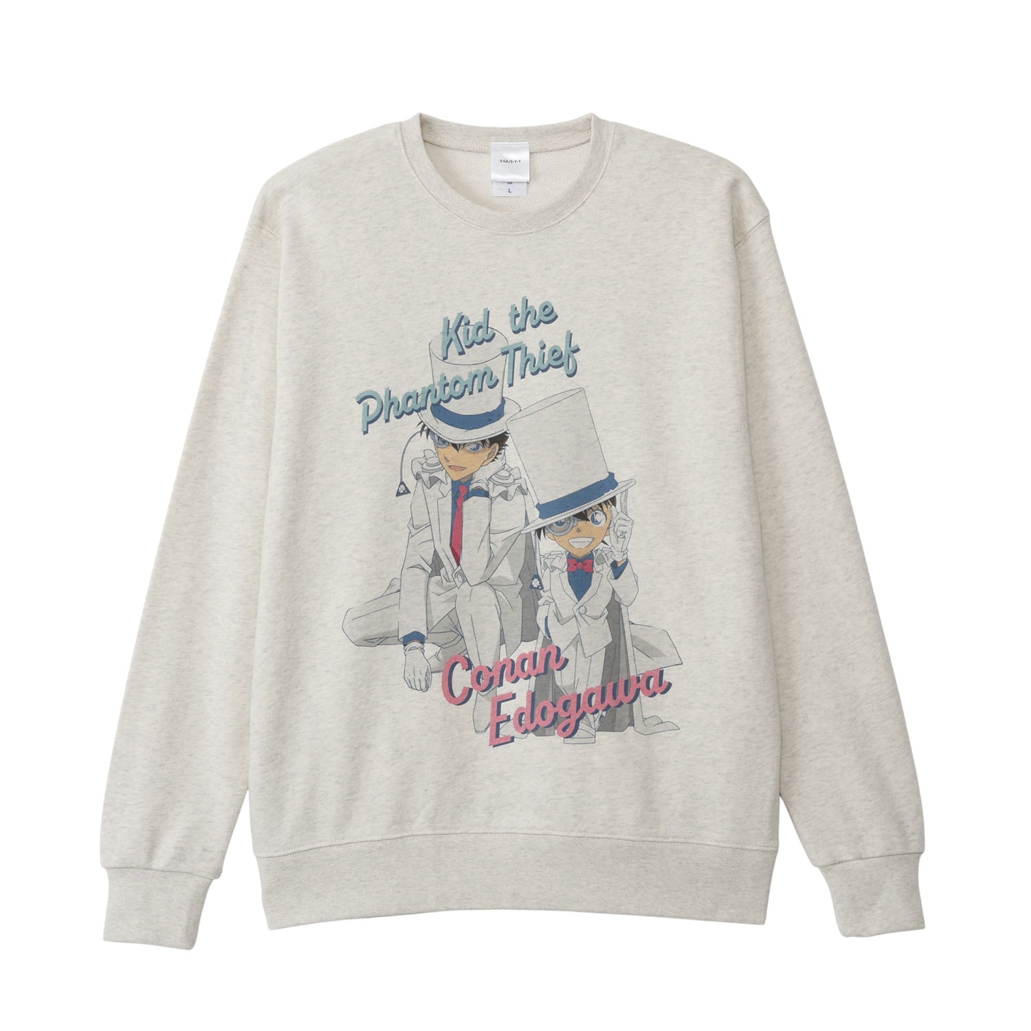 [公式] メーカー直営 名探偵コナン スウェット コナン＆キッド L