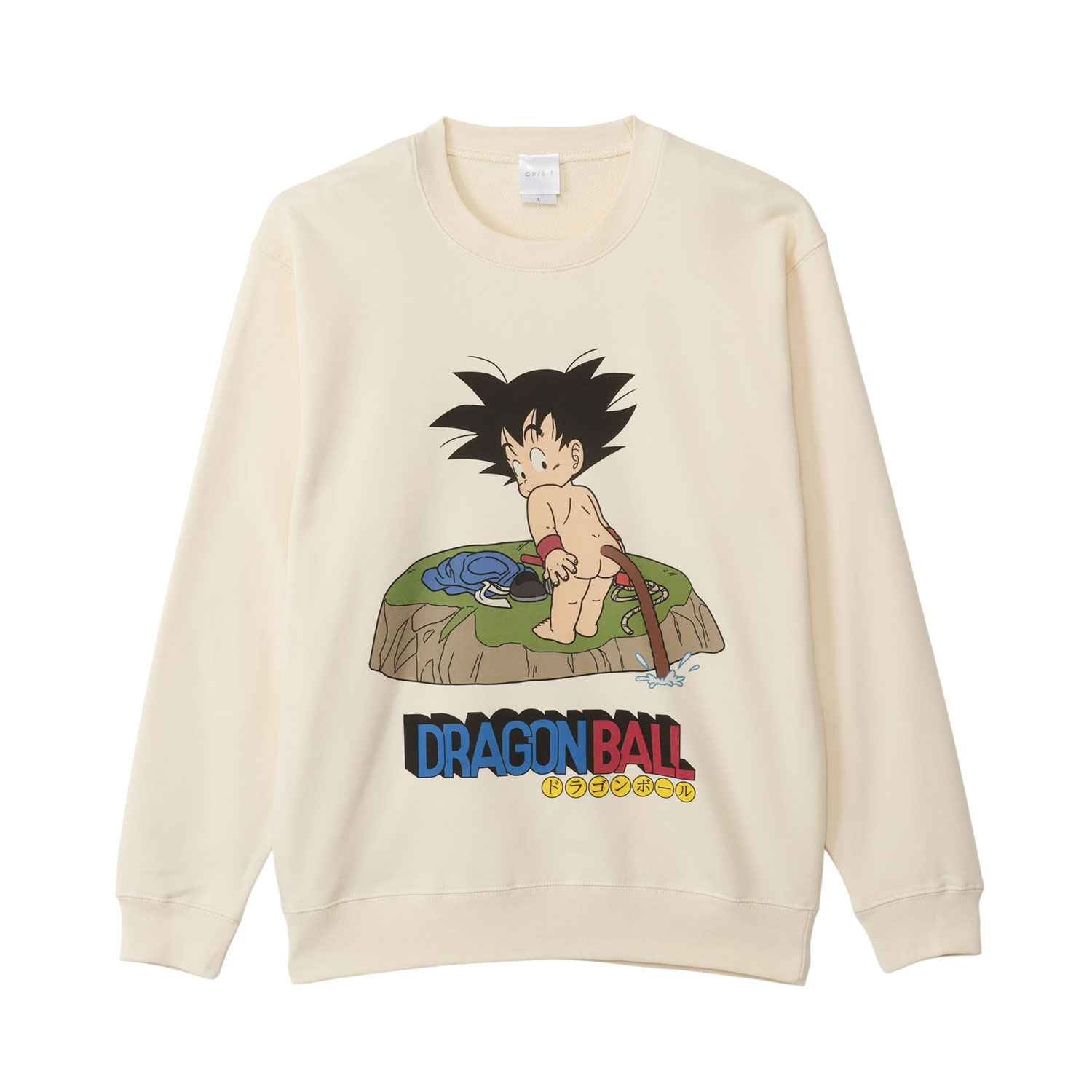 [公式] メーカー直営 ドラゴンボール スウェット 釣り L