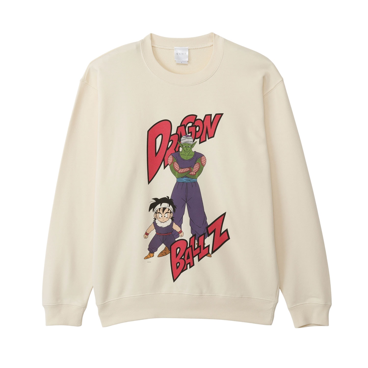 [公式] メーカー直営 ドラゴンボールZ スウェット 悟飯＆ピッコロ スタンダード L