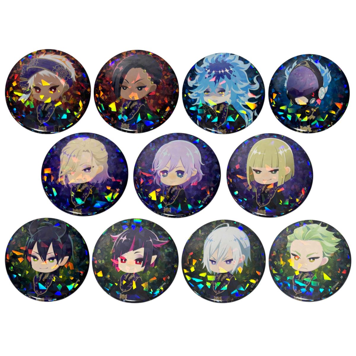 [公式] メーカー直営 『ディズニー ツイステッドワンダーランド』 ブラインド 缶バッジ 式典服 vol.2 単体（全11種）