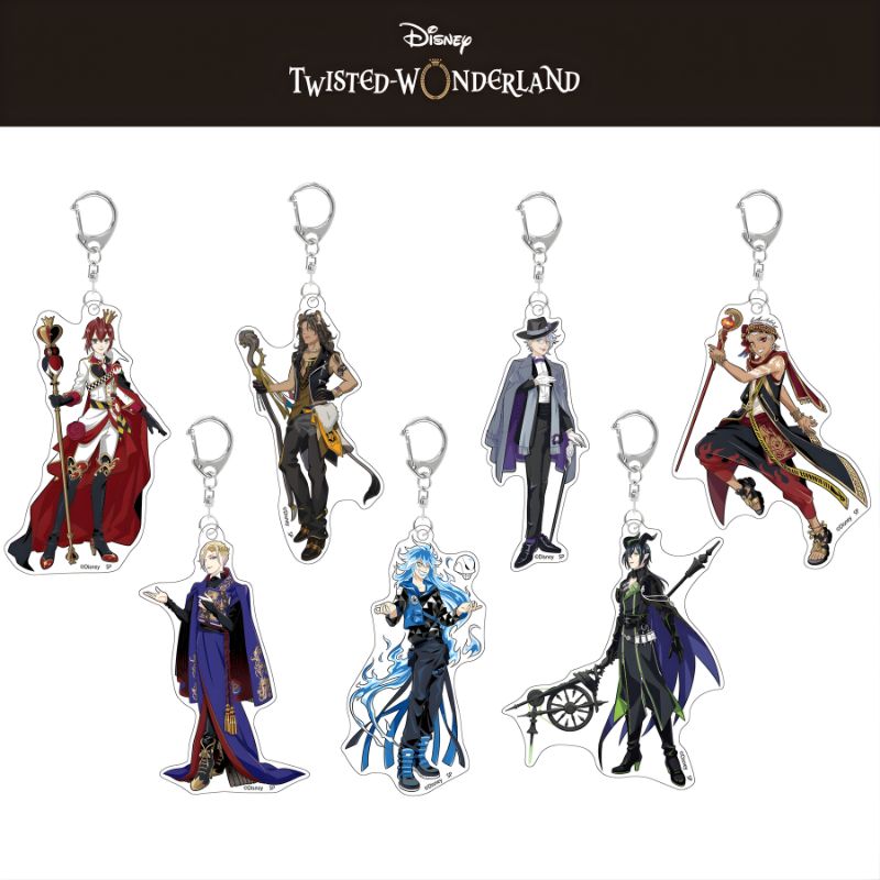 [公式] メーカー直営 『ディズニー ツイステッドワンダーランド』 ブラインド アクリルキーホルダー 寮長アップ 単体（全7種）