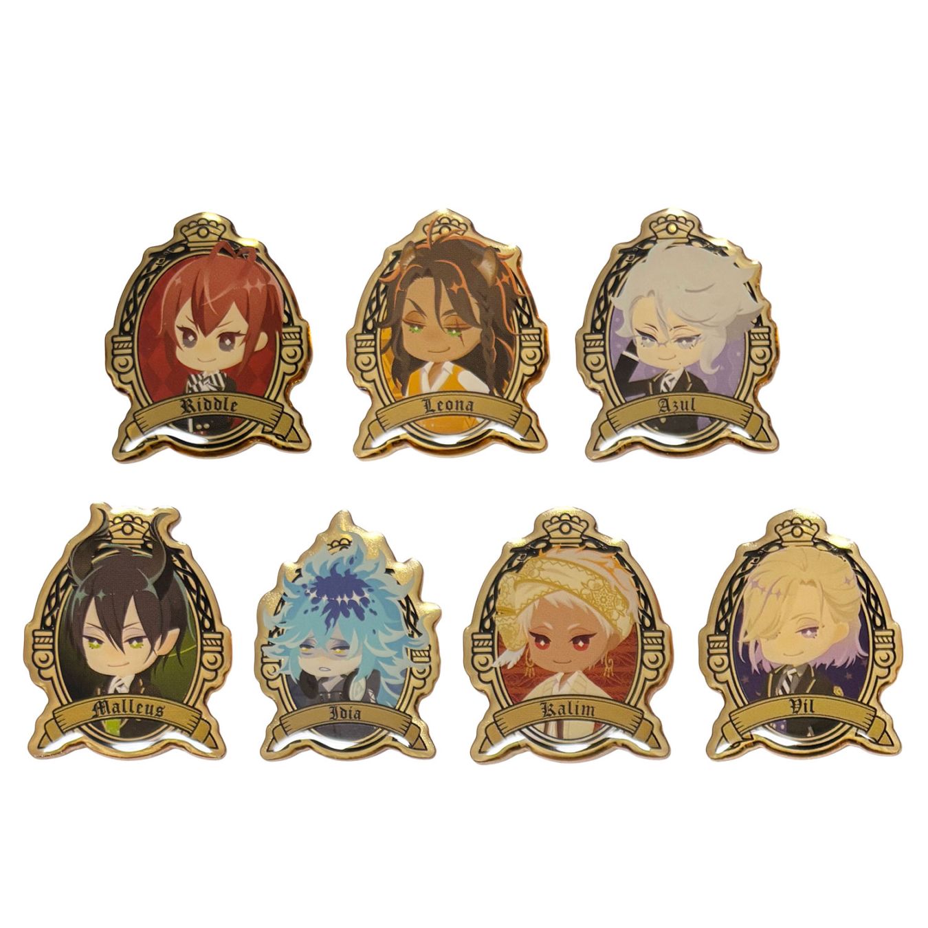 [公式] メーカー直営 『ディズニー ツイステッドワンダーランド』 ピンバッジコレクション BOXセット（全7種）