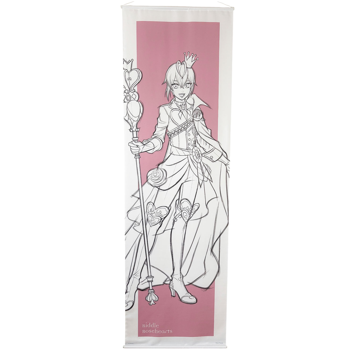 [公式] メーカー直営 『ディズニー ツイステッドワンダーランド』 スケッチスタイル笑顔Ver. 等身大タペストリー リドル