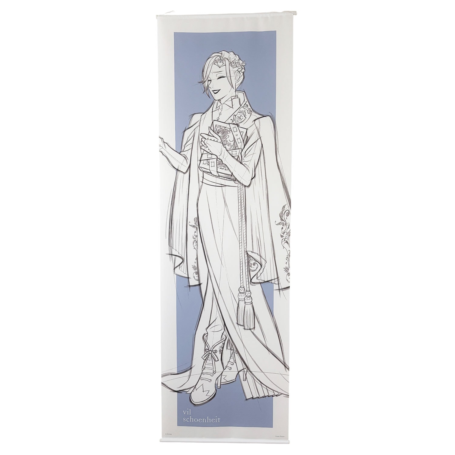 [公式] メーカー直営 『ディズニー ツイステッドワンダーランド』 スケッチスタイル笑顔Ver. 等身大タペストリー ヴィル