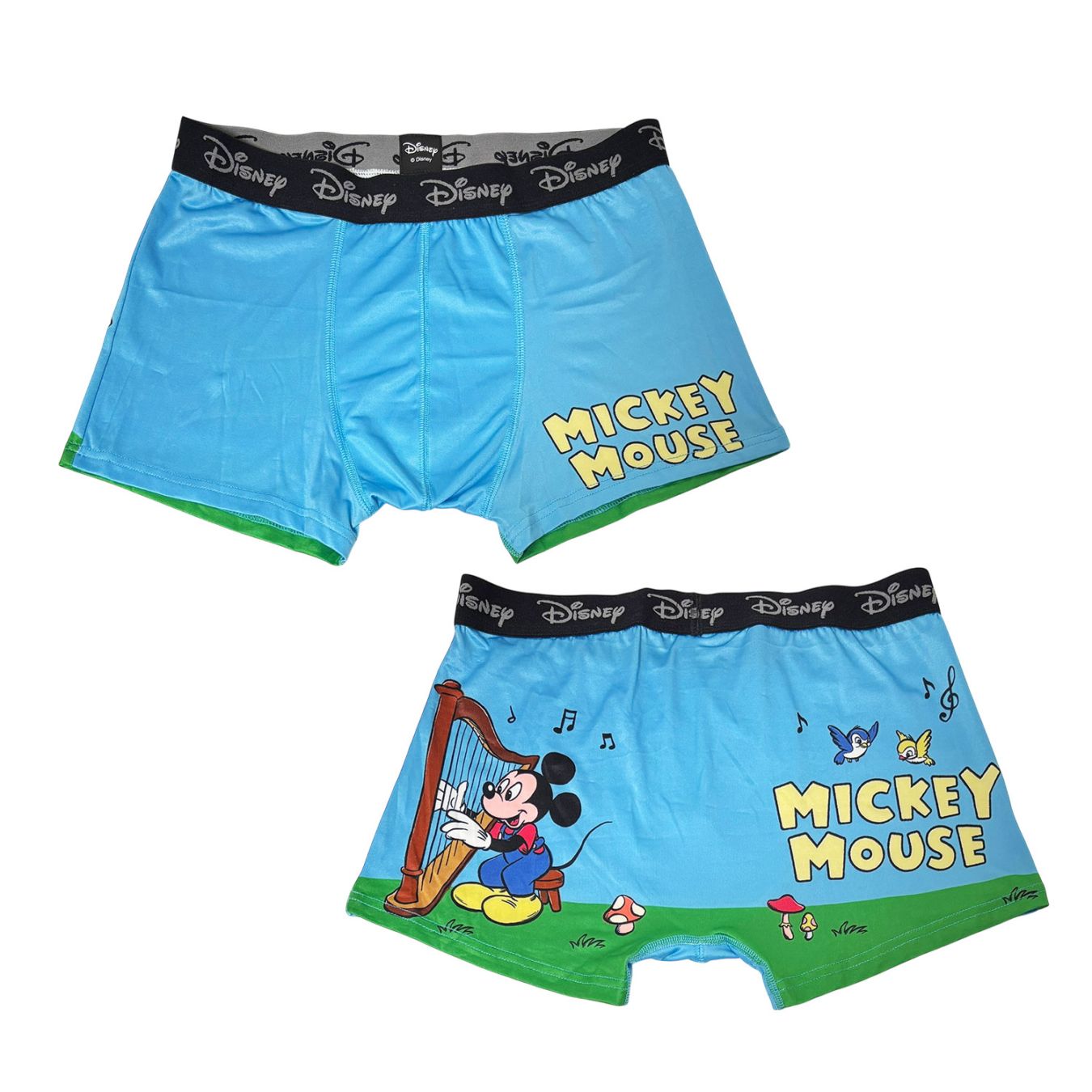 [公式] メーカー直営 ディズニー 転写ボクサーパンツ ミッキーマウス 音楽