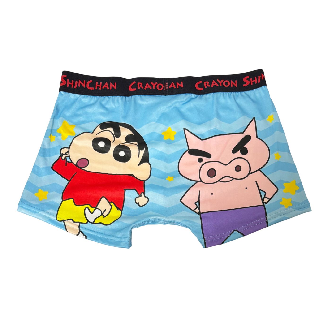 [公式] メーカー直営 クレヨンしんちゃん 転写ボクサーパンツ ギザギザ