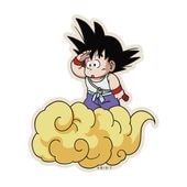 公式] メーカー直営 『ドラゴンボール』 アウトドアステッカー 悟空