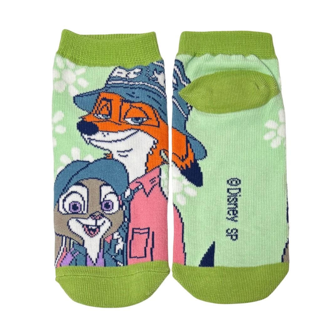 [公式] メーカー直営 ディズニー キャラックス（靴下）ズートピア2 ジュディ＆ニック