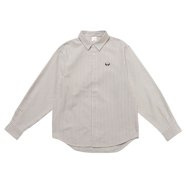 [公式] メーカー直営 MARVEL ストライプオックスフォード レギュラーシャツ ベノム Ｍ