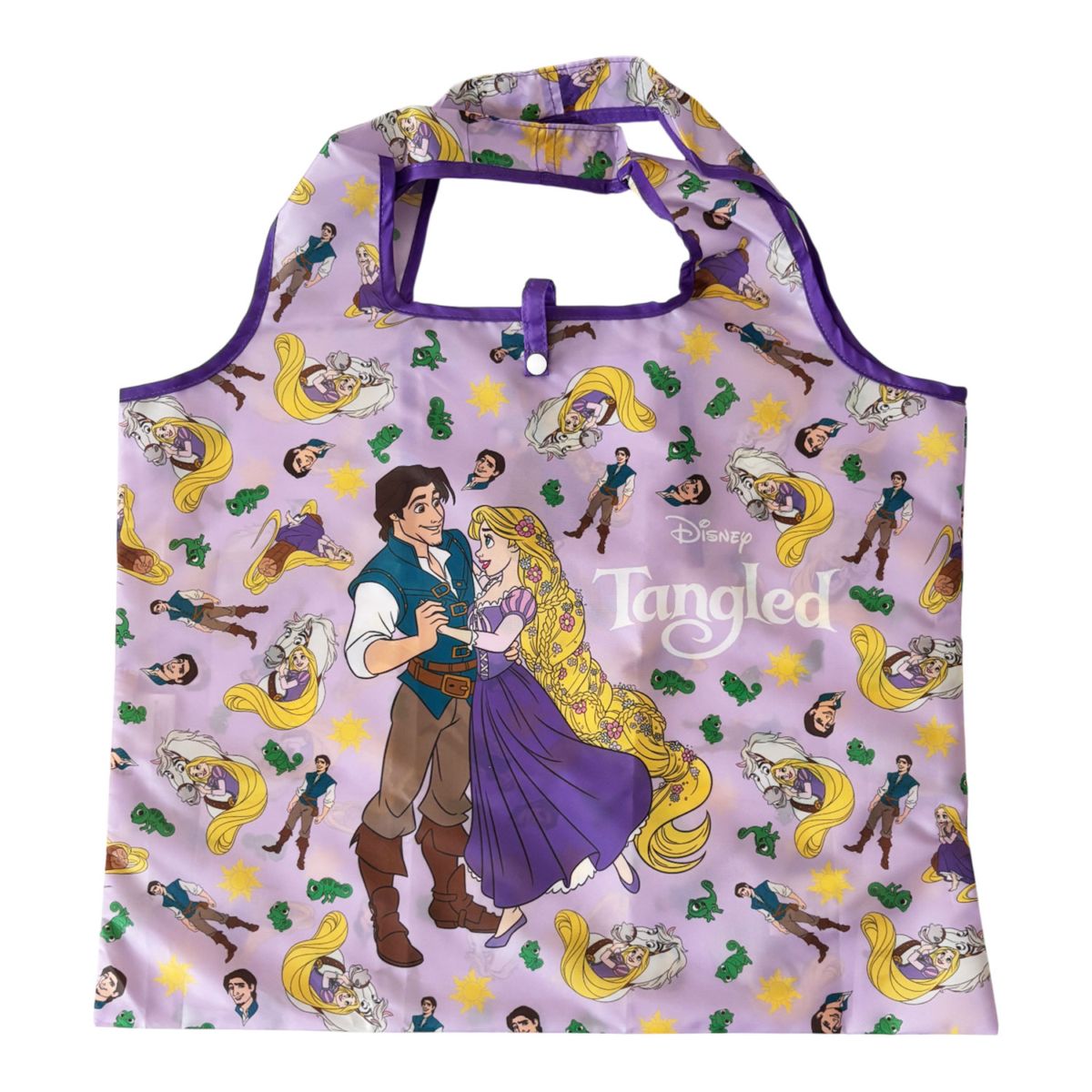 [公式] メーカー直営 ディズニー くるくるショッピングバッグ 塔の上のラプンツェル 総柄