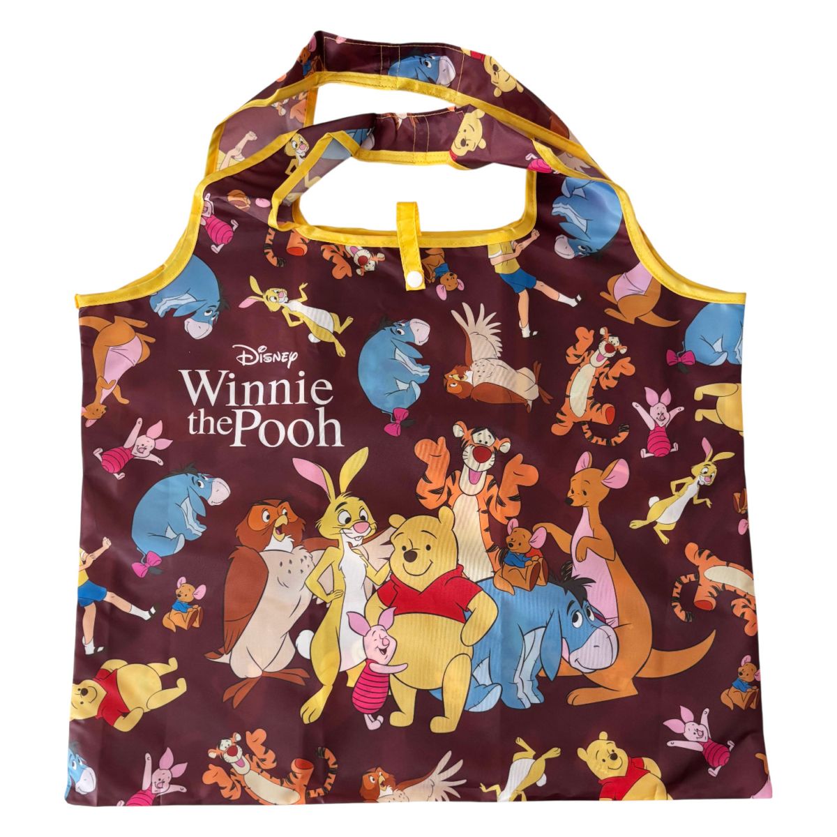 [公式] メーカー直営 ディズニー くるくるショッピングバッグ くまのプーさん 総柄