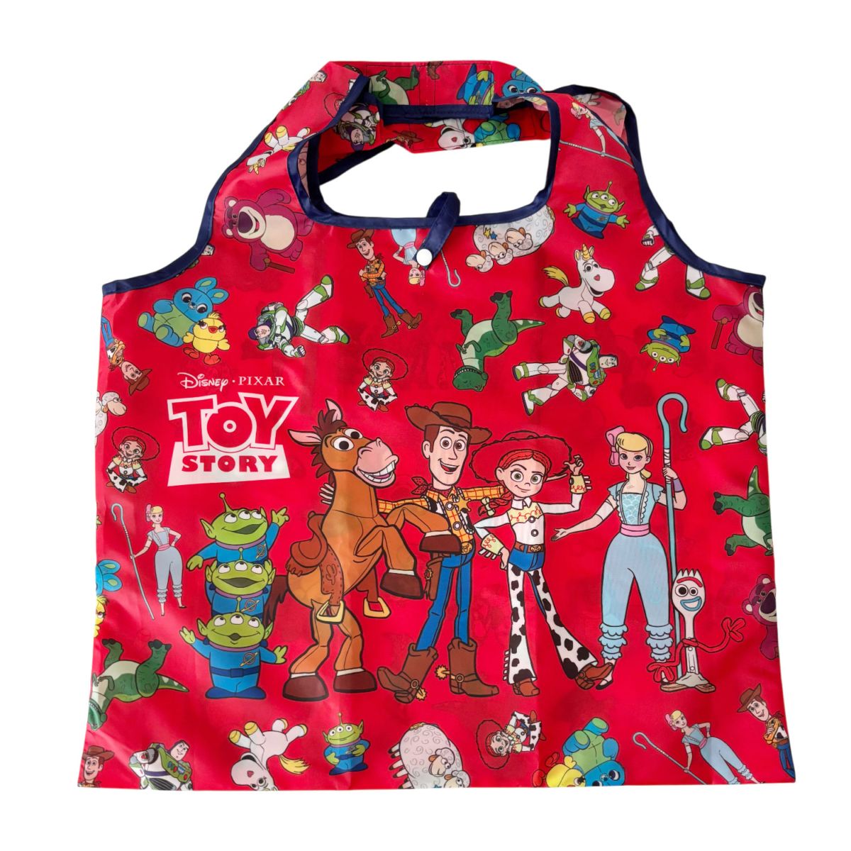 [公式] メーカー直営 トイ・ストーリー くるくるショッピングバッグ 総柄