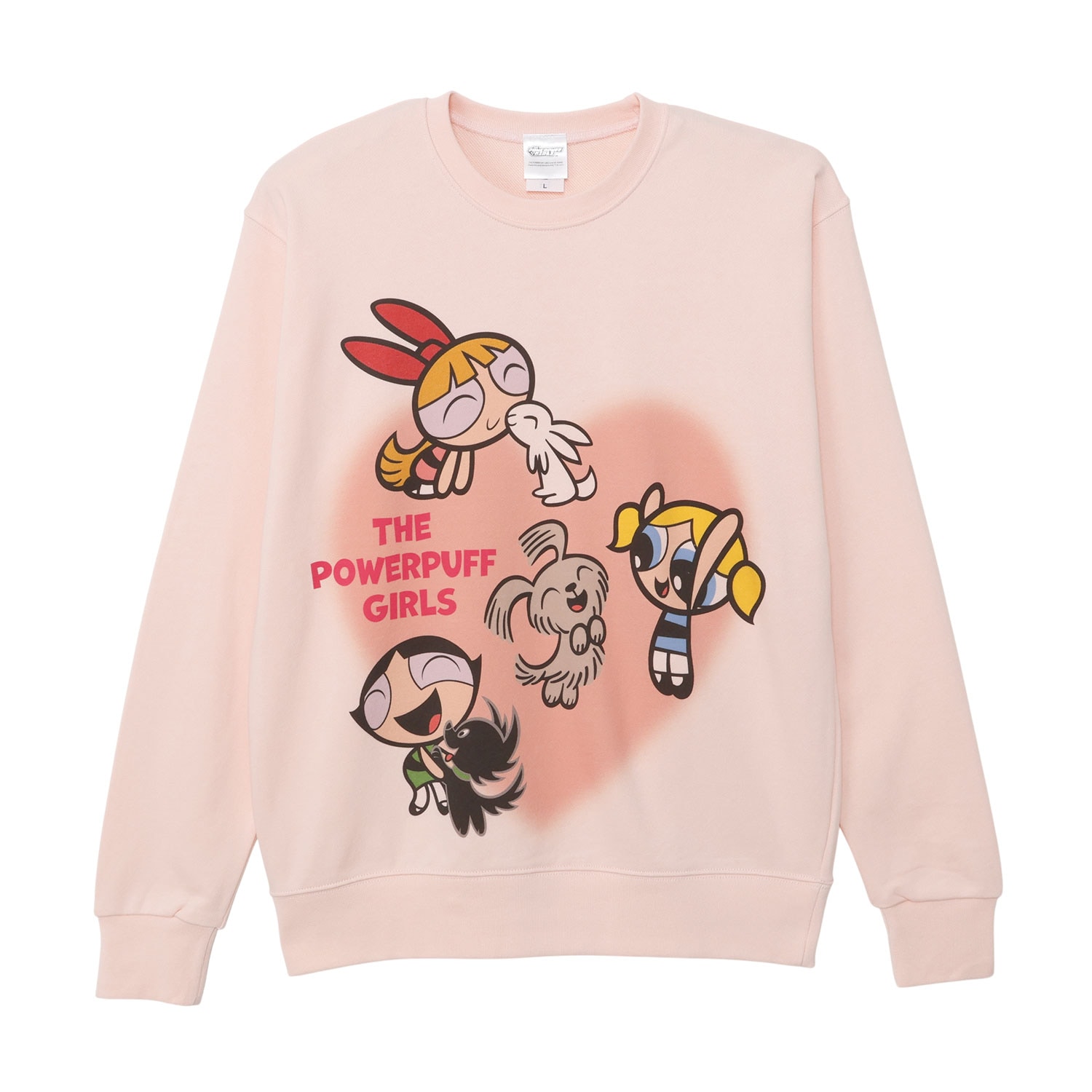 公式] パワーパフガールズ クルーネックスウェット 動物 L