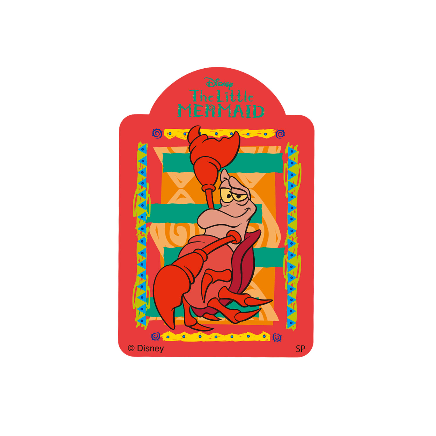 [公式] Disney NOSTALGICA 80Type Line Up Stickers セバスチャン フレーム