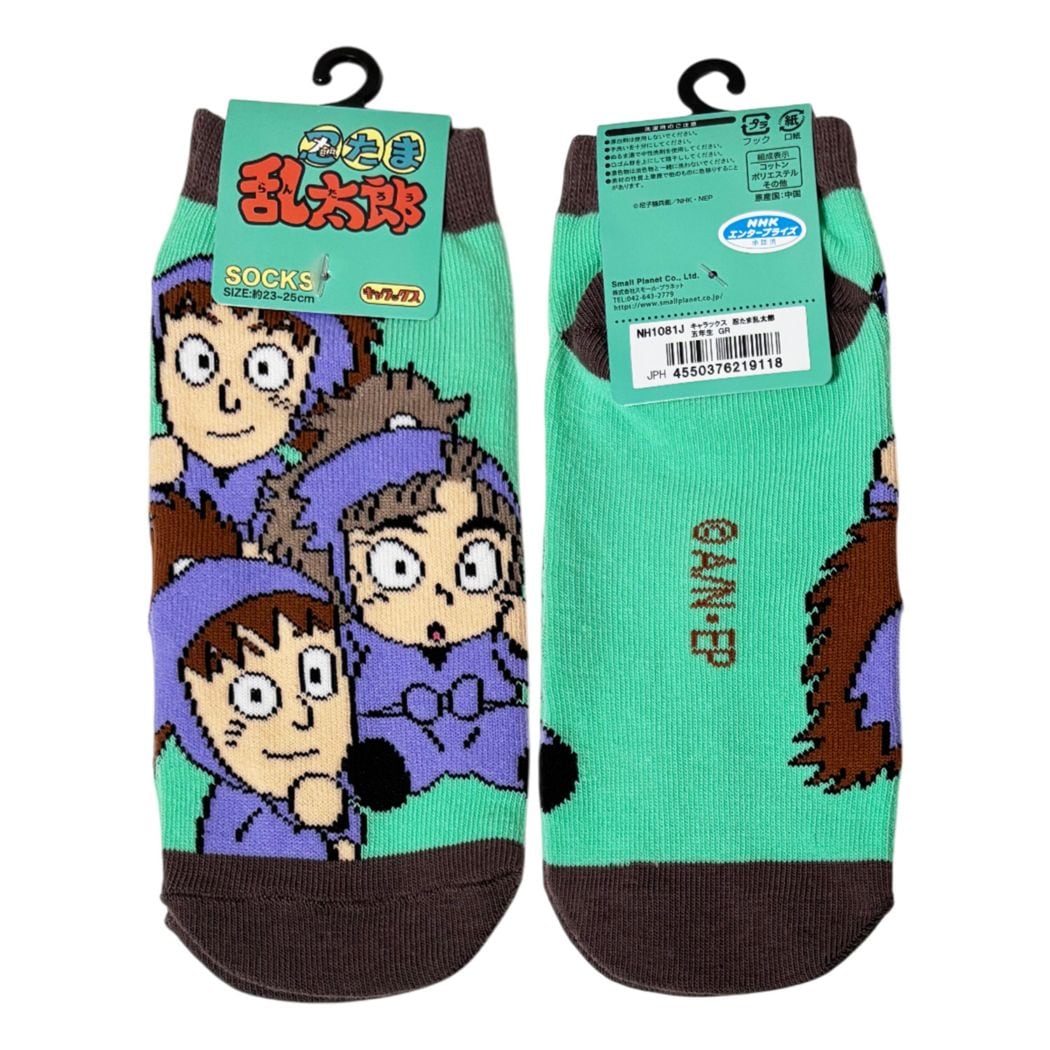 [公式] メーカー直営 忍たま乱太郎 キャラックス（靴下）五年生