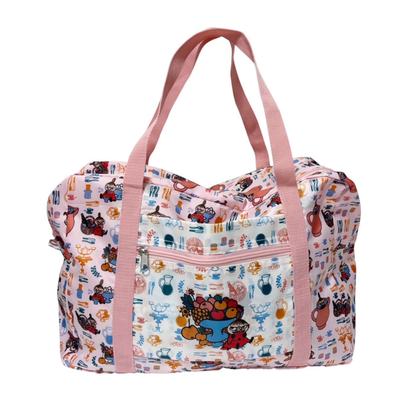 [公式] メーカー直営 ムーミン 折りたたみボストンバッグ リトルミイ ティータイム