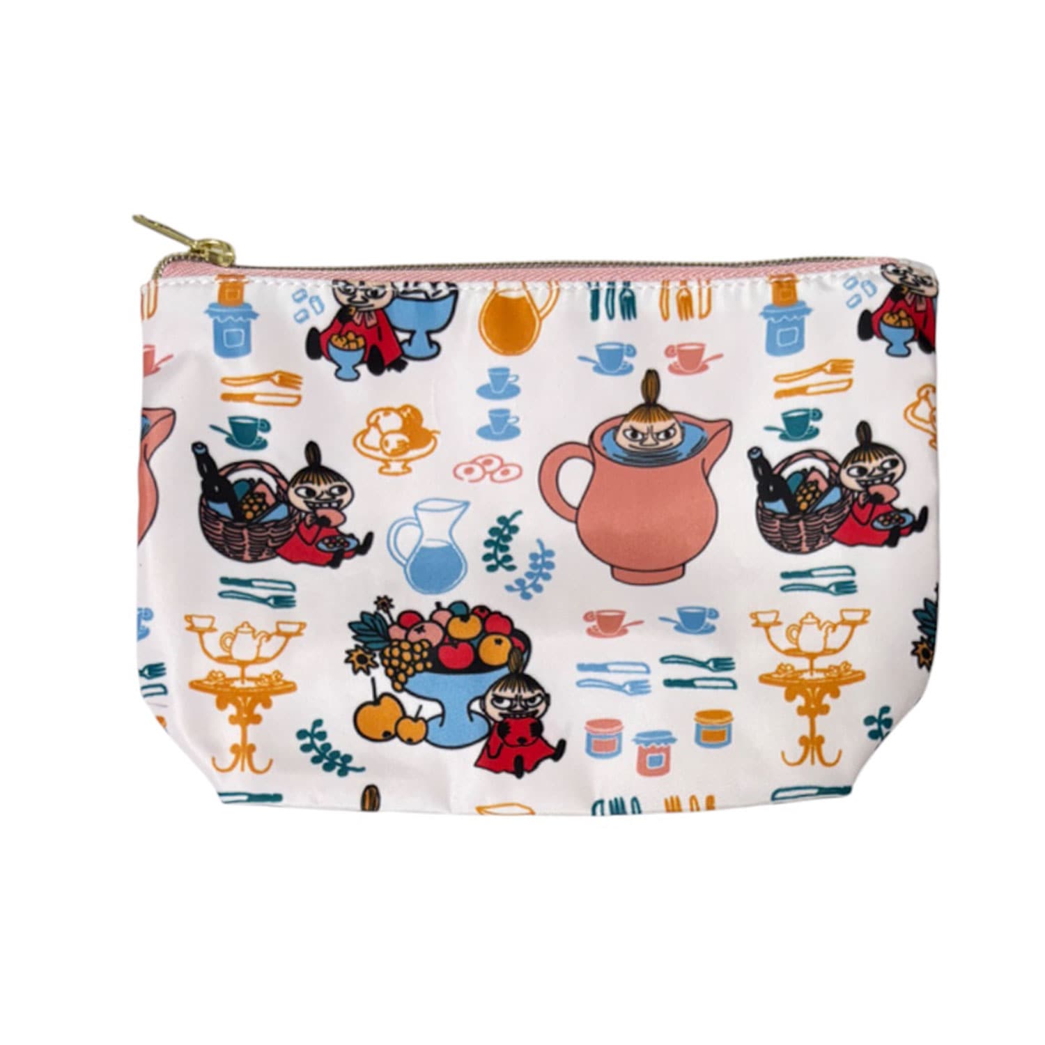 [公式] メーカー直営 ムーミン 舟形ポーチ リトルミイ ティータイム