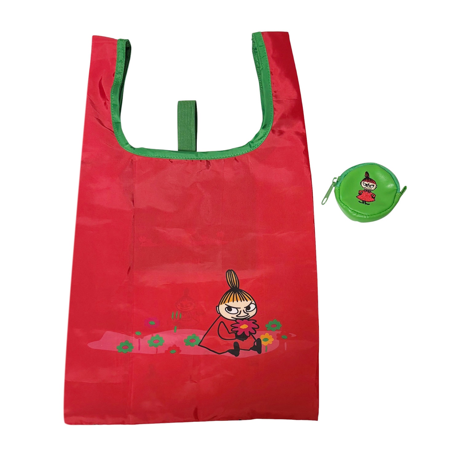 [公式] メーカー直営 ムーミン ポーチ付きエコバッグ リトルミイ ポーズ