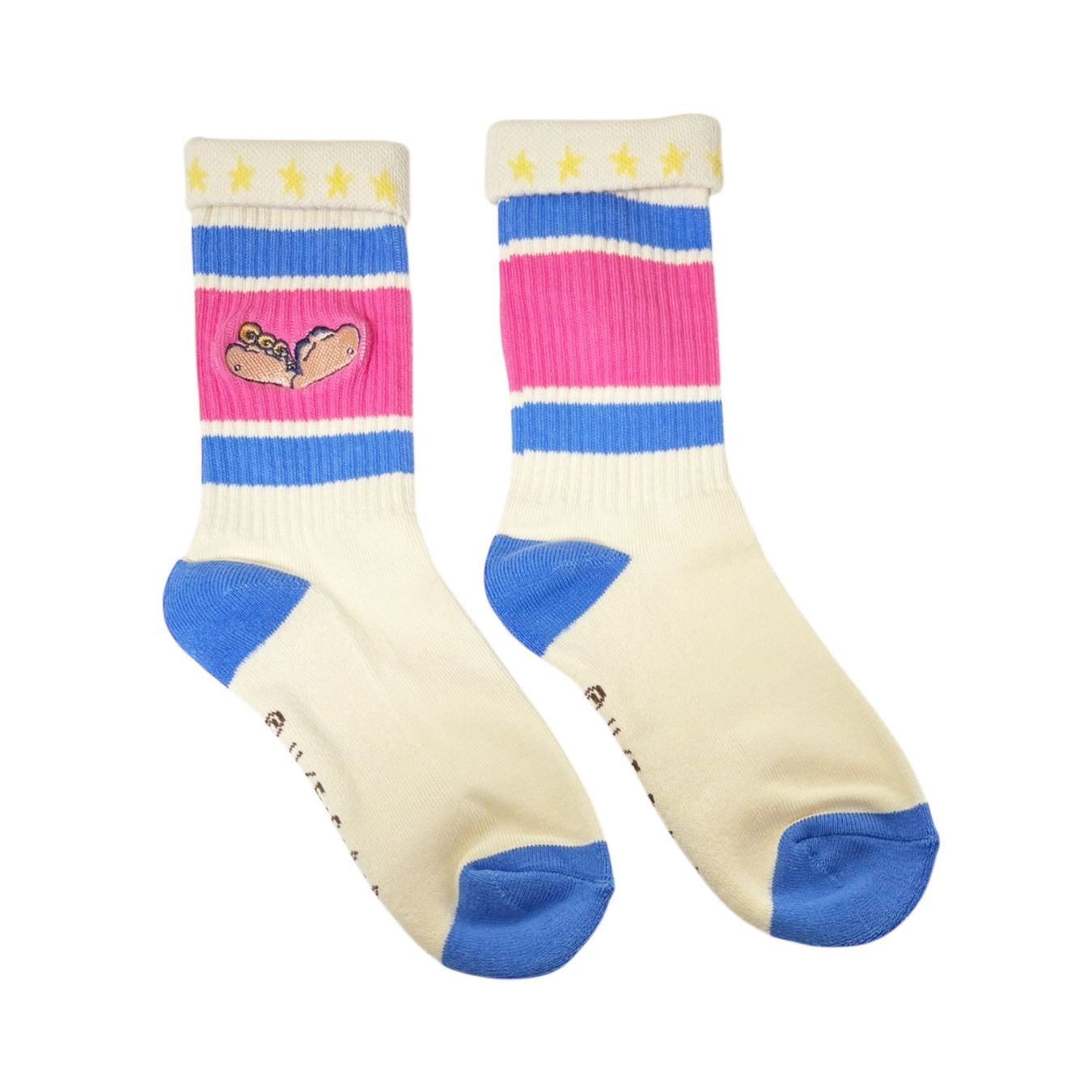 [公式] メーカー直営 クレヨンしんちゃん カラフルラインソックス おやすみ